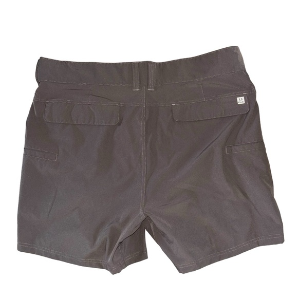 HUK Performance Low Country Men's sz XXL Brown 6" Shorts - Picture 2 of 6